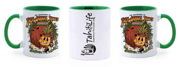 Mug Color indiananas Jones