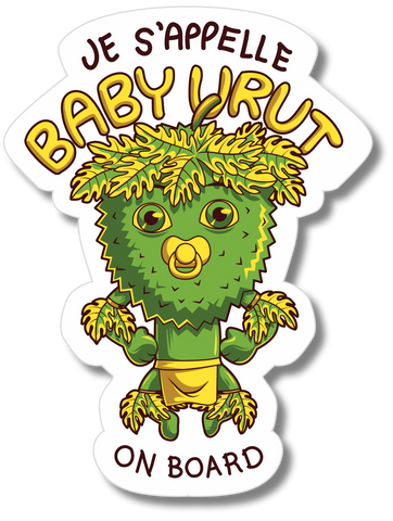 Sticker Baby Urut on Board