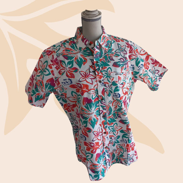 Chemise Faa'a blanche - Marque Teahupoo
