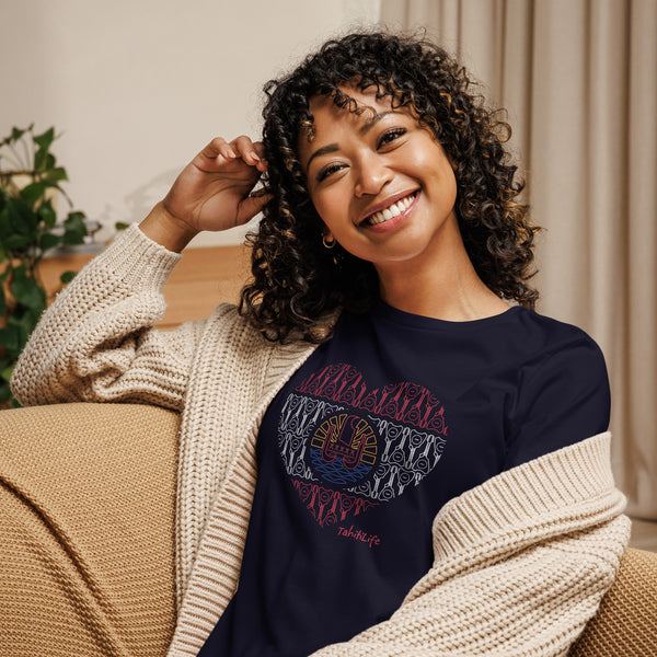 T-shirt TahitiLife Uku Love - Coupe Femme